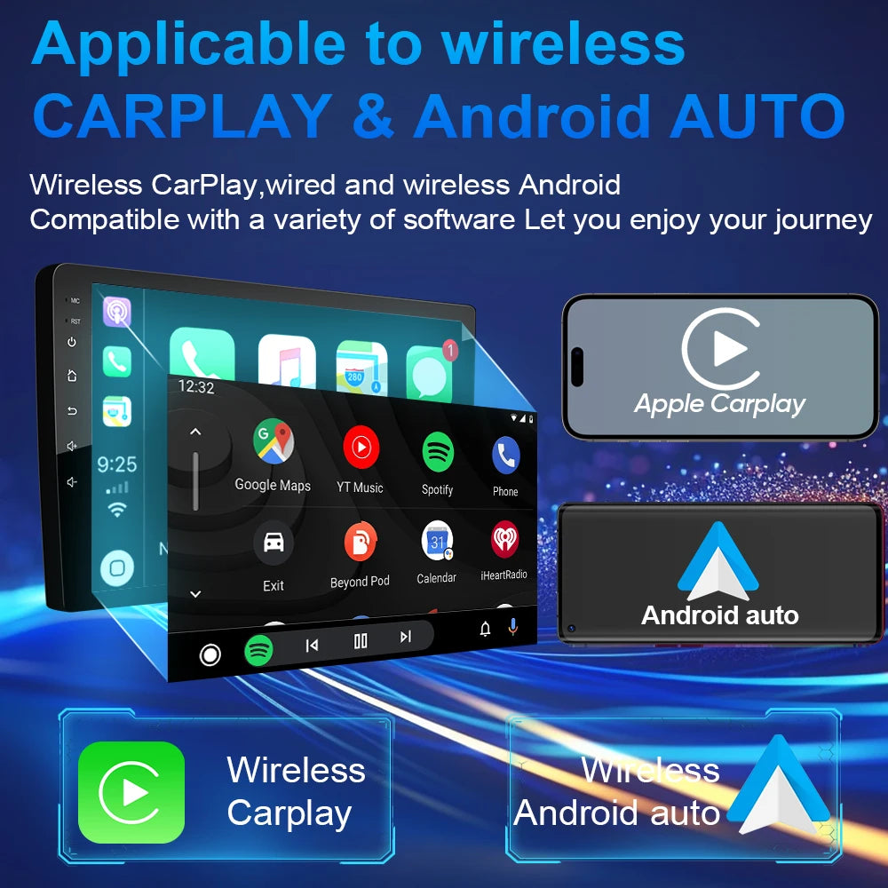 Android 16 CarPlay Auto 4G WiFi – Autoradio multimédia GPS pour Volkswagen