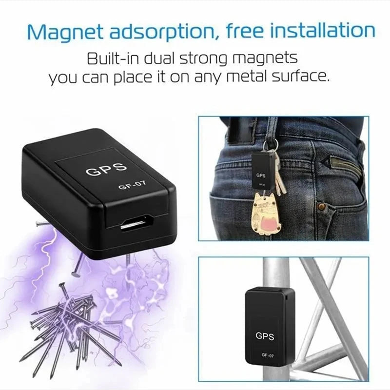Mini Traceur GPS GF07 – Localisation pour voiture, moto et objets