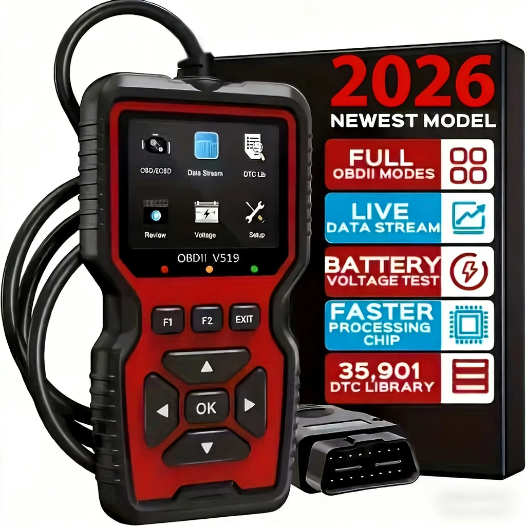 V519 – Scanner OBD2 professionnel pour diagnostic automobile