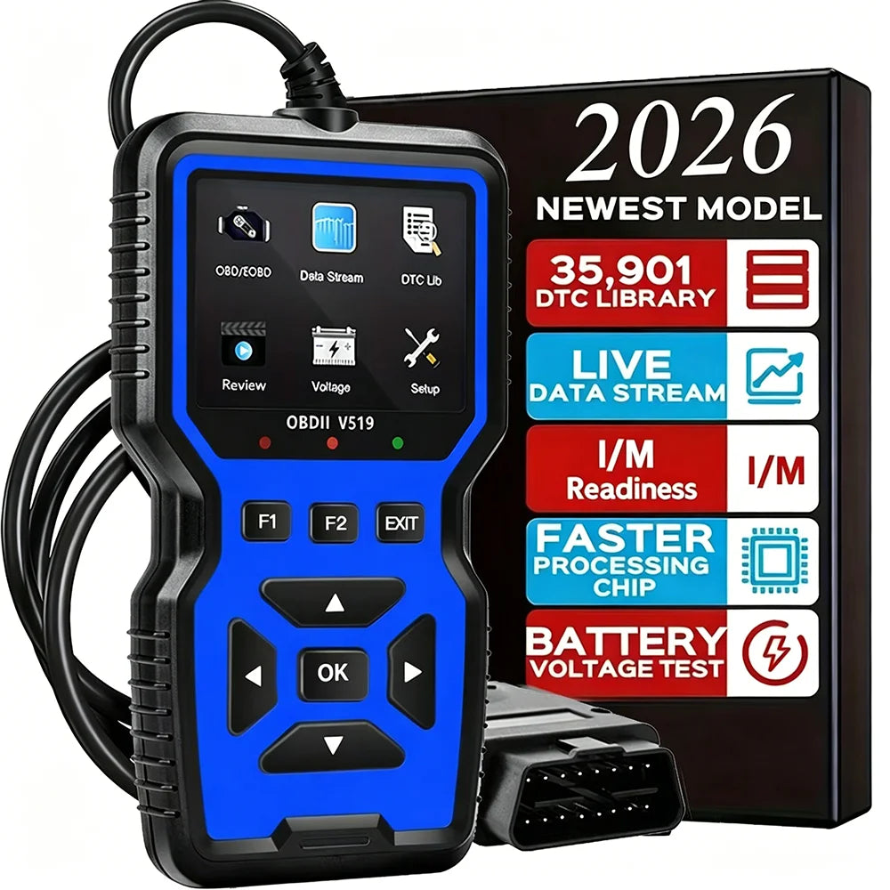 V519 – Scanner OBD2 professionnel pour diagnostic automobile