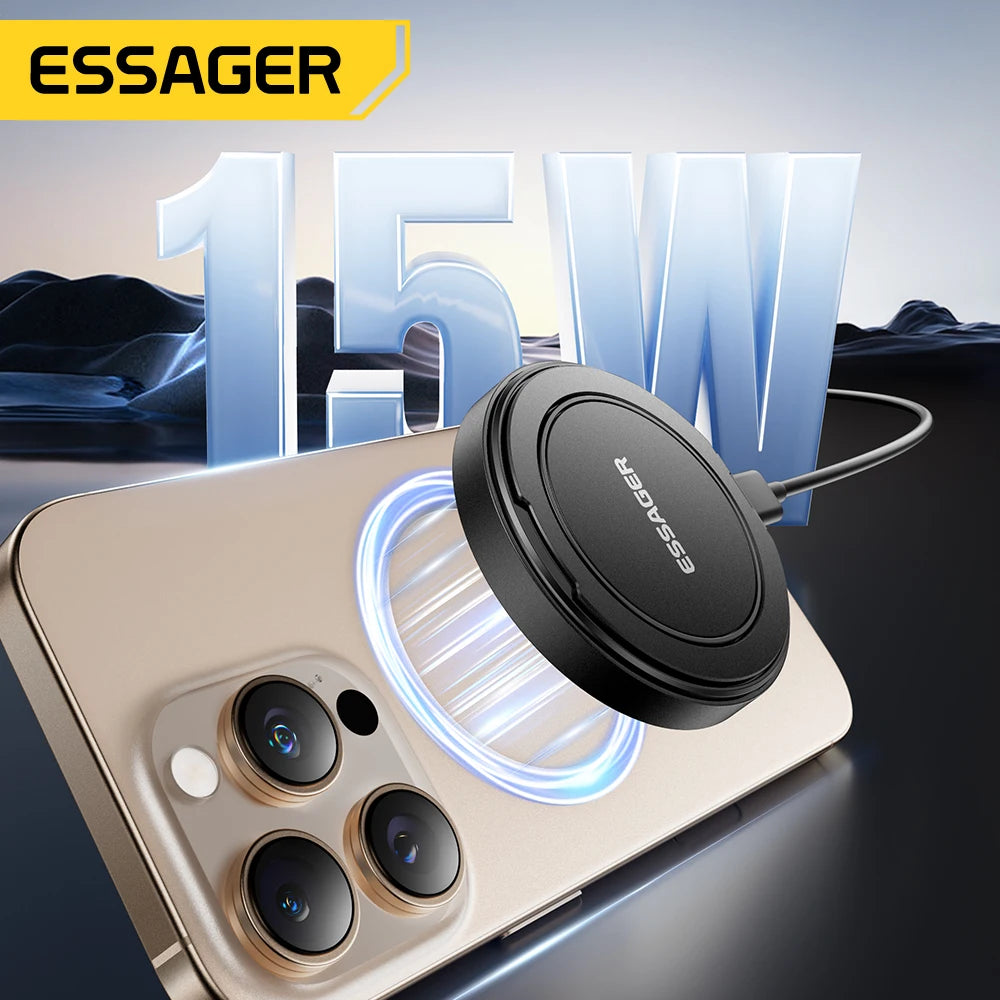 Chargeur sans fil magnétique Essager 15 W avec support