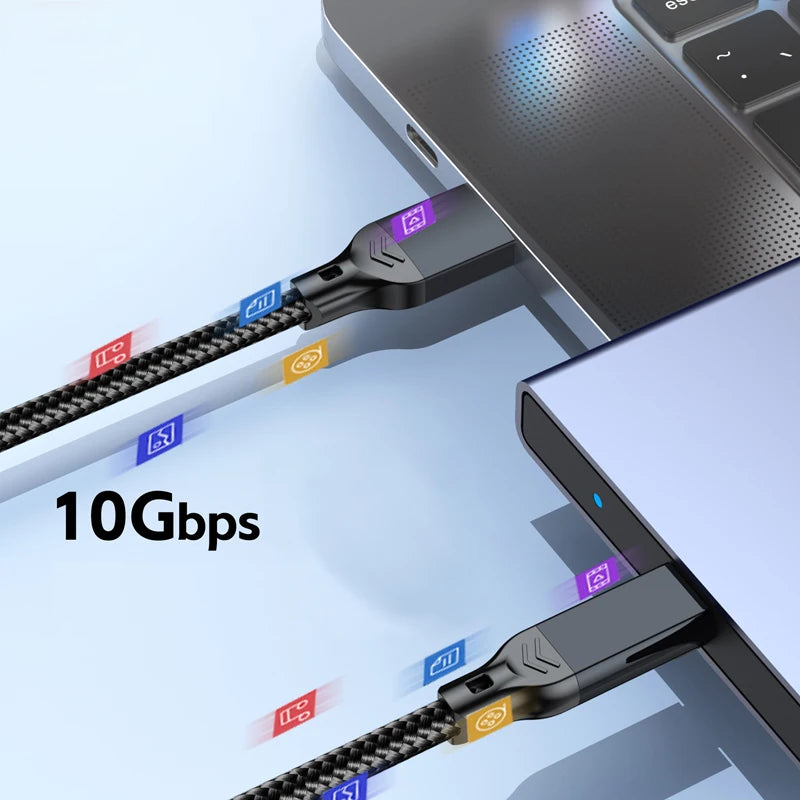 Câble USB-A vers USB-C 10 Gbit/s – Charge rapide 60 W