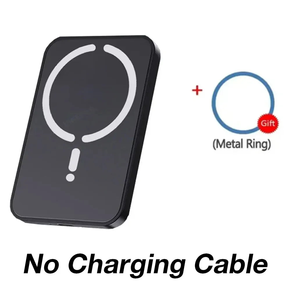 Chargeur sans fil magnétique pour voiture avec support de téléphone