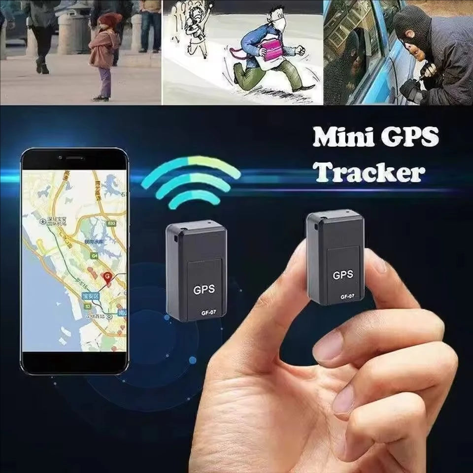 Mini Traceur GPS GF07 – Localisation pour voiture, moto et objets