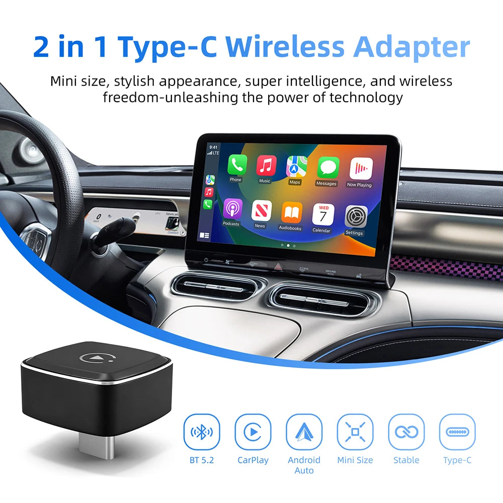 Adaptateur CarPlay sans fil – Dites adieu aux câbles !