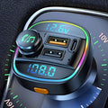 Transmetteur FM Bluetooth 5.0 – Kit mains libres avec lecteur MP3 & charge rapide 22,5 W