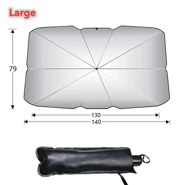 Pare-Soleil Voiture Parapluie – Protection Solaire Intérieure
