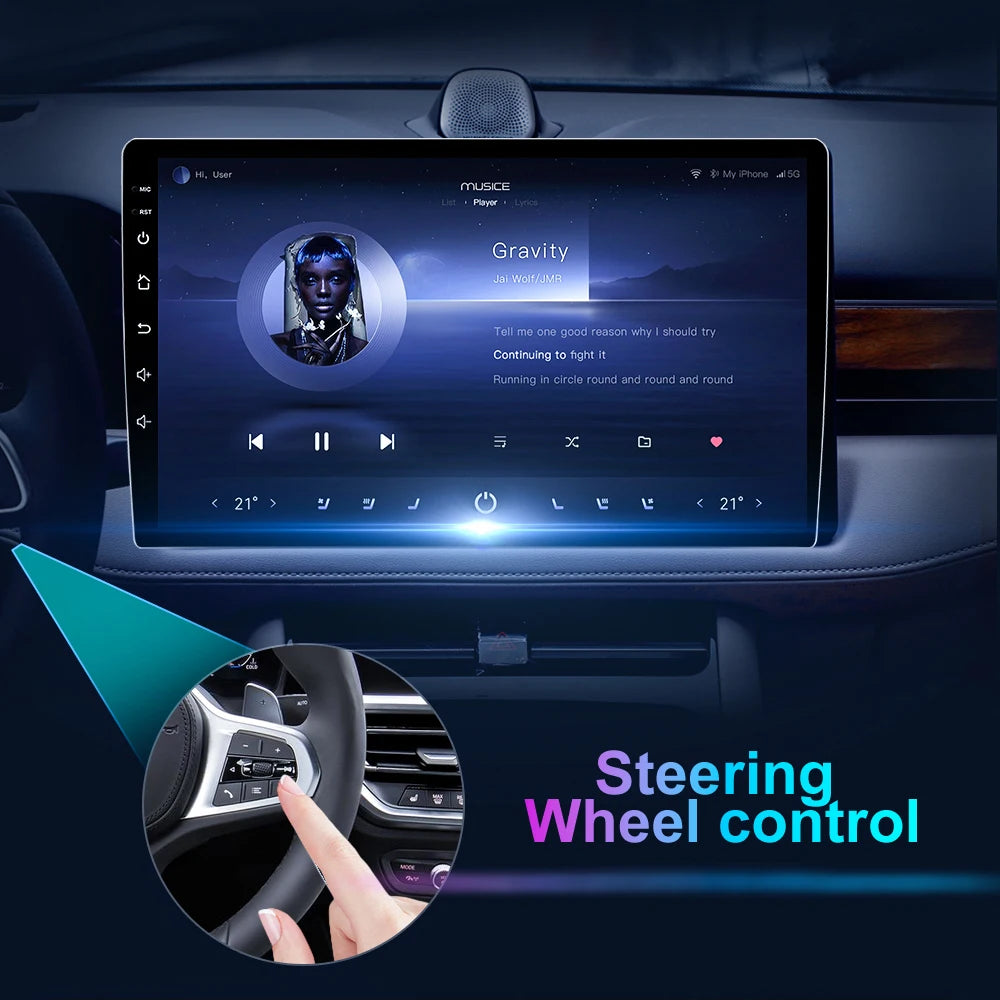 Android 16 CarPlay Auto 4G WiFi – Autoradio multimédia GPS pour Volkswagen
