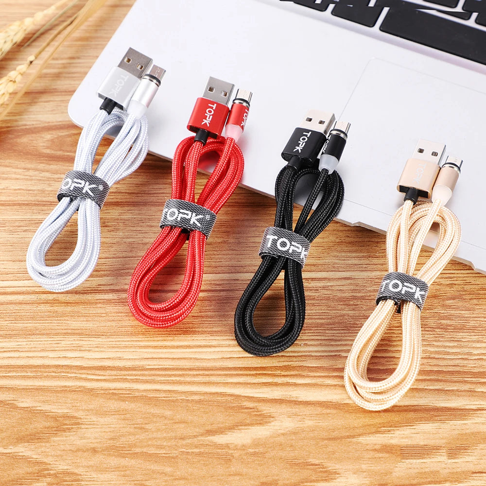 Câble de charge magnétique 3-en-1 TOPK