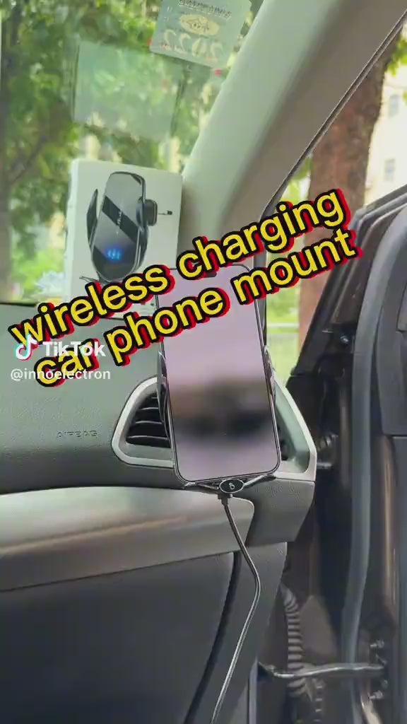 Support magnétique de téléphone avec chargeur sans fil pour voiture
