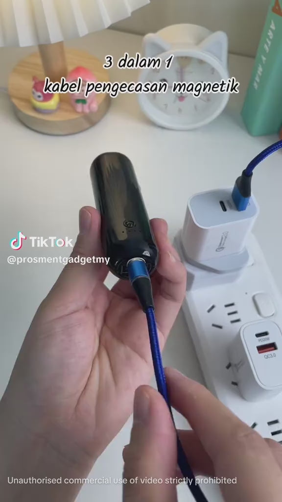 Lot de 9 adaptateurs magnétiques pour câble de charge